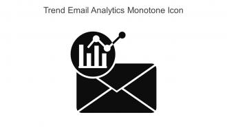 Trend Email Analytics Monotone Icon In Powerpoint Pptx Png And Editable Eps Format
