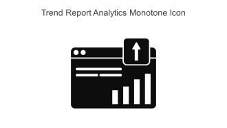 Trend Report Analytics Monotone Icon In Powerpoint Pptx Png And Editable Eps Format