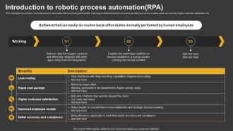 Trending Technologies Introduction To Robotic Process Automation RPA