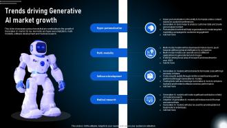 Trends Driving Generative Ai Market Growth Generative Ai Technologies And Future AI SS V