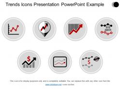Trends Icons Presentation Powerpoint Example