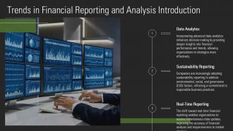 Trends In Financial Reporting And Analysis PPT Slides AT Customizable Aesthatic