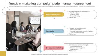 Trends In Marketing Campaign Performance Measurement
