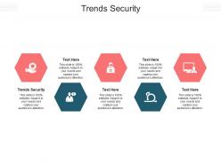 Trends security ppt powerpoint presentation slides design ideas cpb