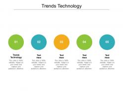 Trends technology ppt powerpoint presentation visual aids inspiration cpb