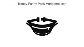 Trendy Fanny Pack Monotone Icon In Powerpoint Pptx Png And Editable Eps Format
