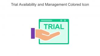 Trial Availability And Management Colored Icon In Powerpoint Pptx Png And Editable Eps Format