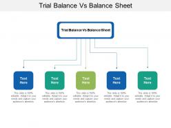 Trial balance vs balance sheet ppt powerpoint presentation professional information cpb