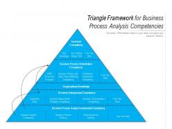 Triangle Framework For Business Process Analysis Competencies