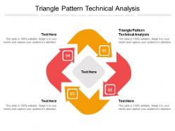 Triangle pattern technical analysis ppt powerpoint presentation icon cpb