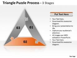 39434343 style puzzles mixed 3 piece powerpoint presentation diagram infographic slide