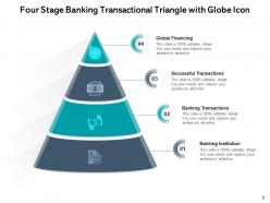 Triangle With Globe Banking Investment Triangle Agreement Assistance Processing Approval Transactional