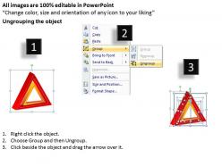 Triangles diagram ppt 10