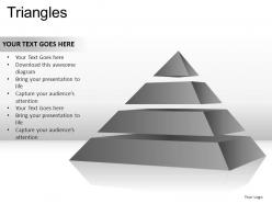 Triangles powerpoint presentation slides