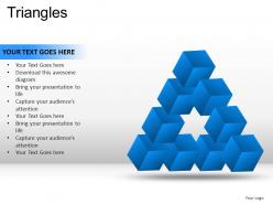 Triangles powerpoint presentation slides