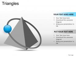 Triangles powerpoint presentation slides