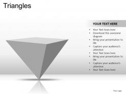 Triangles powerpoint presentation slides