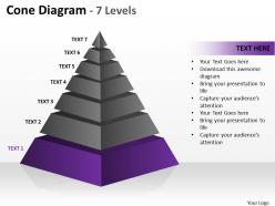 93813006 style layered pyramid 7 piece powerpoint presentation diagram infographic slide