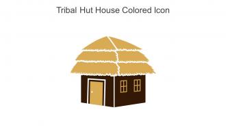 Tribal Hut House Colored Icon In Powerpoint Pptx Png And Editable Eps Format