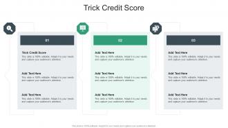 Trick Credit Score In Powerpoint And Google Slides Cpb