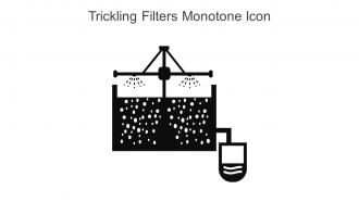 Trickling Filters Monotone Icon In Powerpoint Pptx Png And Editable Eps Format