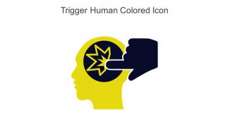 Trigger Human Colored Icon In Powerpoint Pptx Png And Editable Eps Format