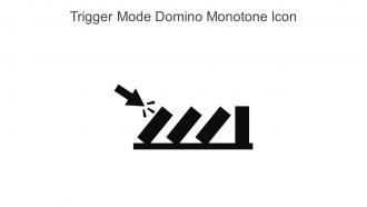 Trigger Mode Domino Monotone Icon In Powerpoint Pptx Png And Editable Eps Format