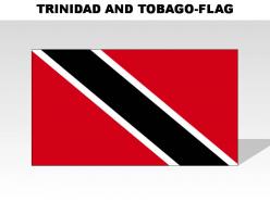 Trinidad and tobago country powerpoint flags