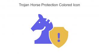 Trojan Horse Protection Colored Icon In Powerpoint Pptx Png And Editable Eps Format