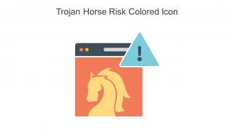 Trojan Horse Risk Colored Icon In Powerpoint Pptx Png And Editable Eps Format