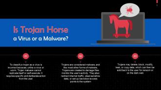 Trojan Horses In Cyber Security Training Ppt Best Content Ready