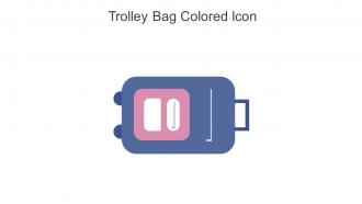 Trolley Bag Colored Icon In Powerpoint Pptx Png And Editable Eps Format