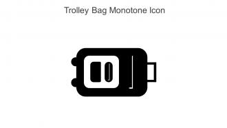 Trolley Bag Monotone Icon In Powerpoint Pptx Png And Editable Eps Format
