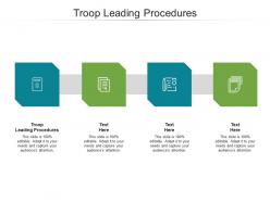Troop leading procedures ppt powerpoint presentation infographic template examples cpb