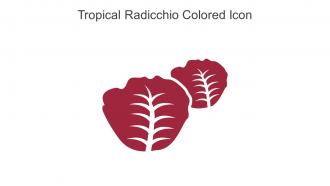 Tropical Radicchio Colored Icon In Powerpoint Pptx Png And Editable Eps Format