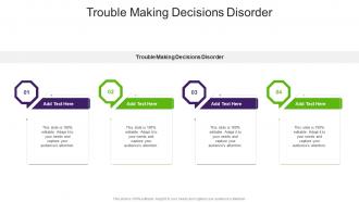 Trouble Making Decisions Disorder In Powerpoint And Google Slides Cpb