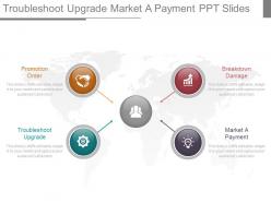 Troubleshoot upgrade market a payment ppt slides