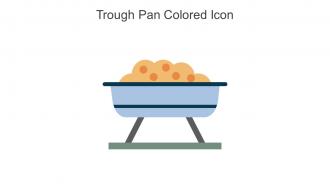Trough Pan Colored Icon In Powerpoint Pptx Png And Editable Eps Format