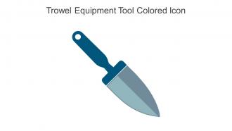 Trowel Equipment Tool Colored Icon In Powerpoint Pptx Png And Editable Eps Format