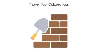 Trowel Tool Colored Icon In Powerpoint Pptx Png And Editable Eps Format