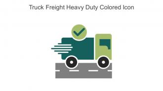 Truck Freight Heavy Duty Colored Icon In Powerpoint Pptx Png And Editable Eps Format