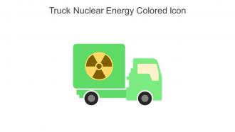Truck Nuclear Energy Colored Icon In Powerpoint Pptx Png And Editable Eps Format