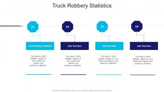 Truck Robbery Statistics In Powerpoint And Google Slides Cpb