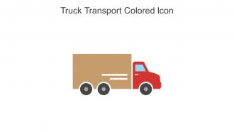 Truck Transport Colored Icon In Powerpoint Pptx Png And Editable Eps Format