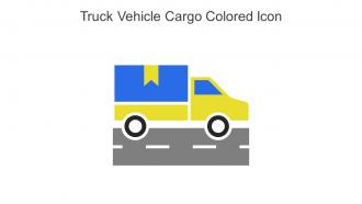 Truck Vehicle Cargo Colored Icon In Powerpoint Pptx Png And Editable Eps Format