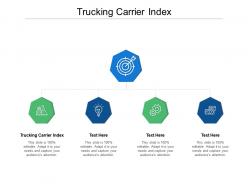 Trucking carrier index ppt powerpoint presentation professional introduction cpb