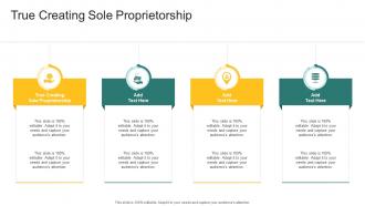 True Creating Sole Proprietorship In Powerpoint And Google Slides Cpb