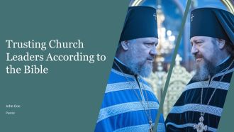 Trusting Church Leaders According To The Bible PPT Designs AT
