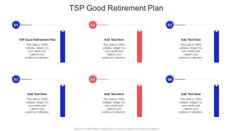 Tsp Good Retirement Plan In Powerpoint And Google Slides Cpb