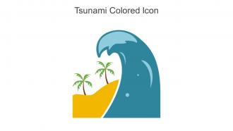 Tsunami Colored Icon In Powerpoint Pptx Png And Editable Eps Format
